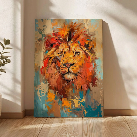 Abstract Lion