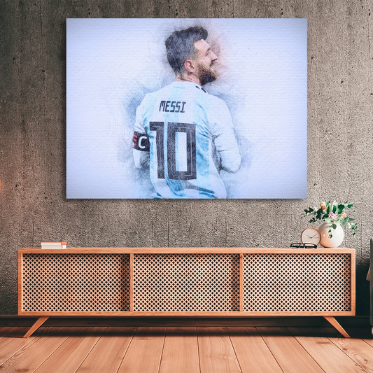 Messi - Line Art III