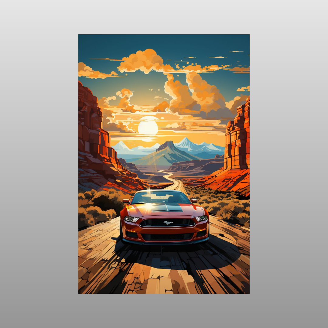 Mustang in Mexico