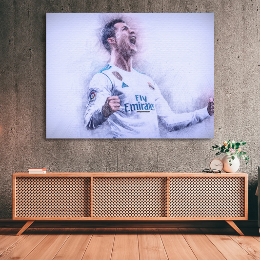 Ronaldo - Line Art II