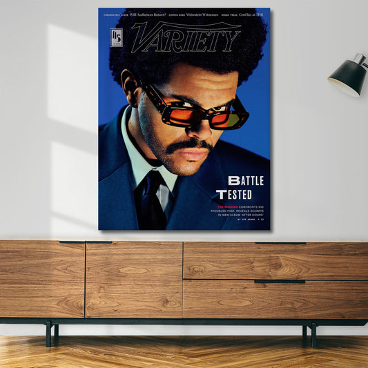 The Weeknd Variety Poster