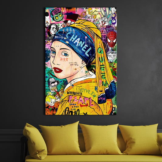 Girl with a Chanel Headband