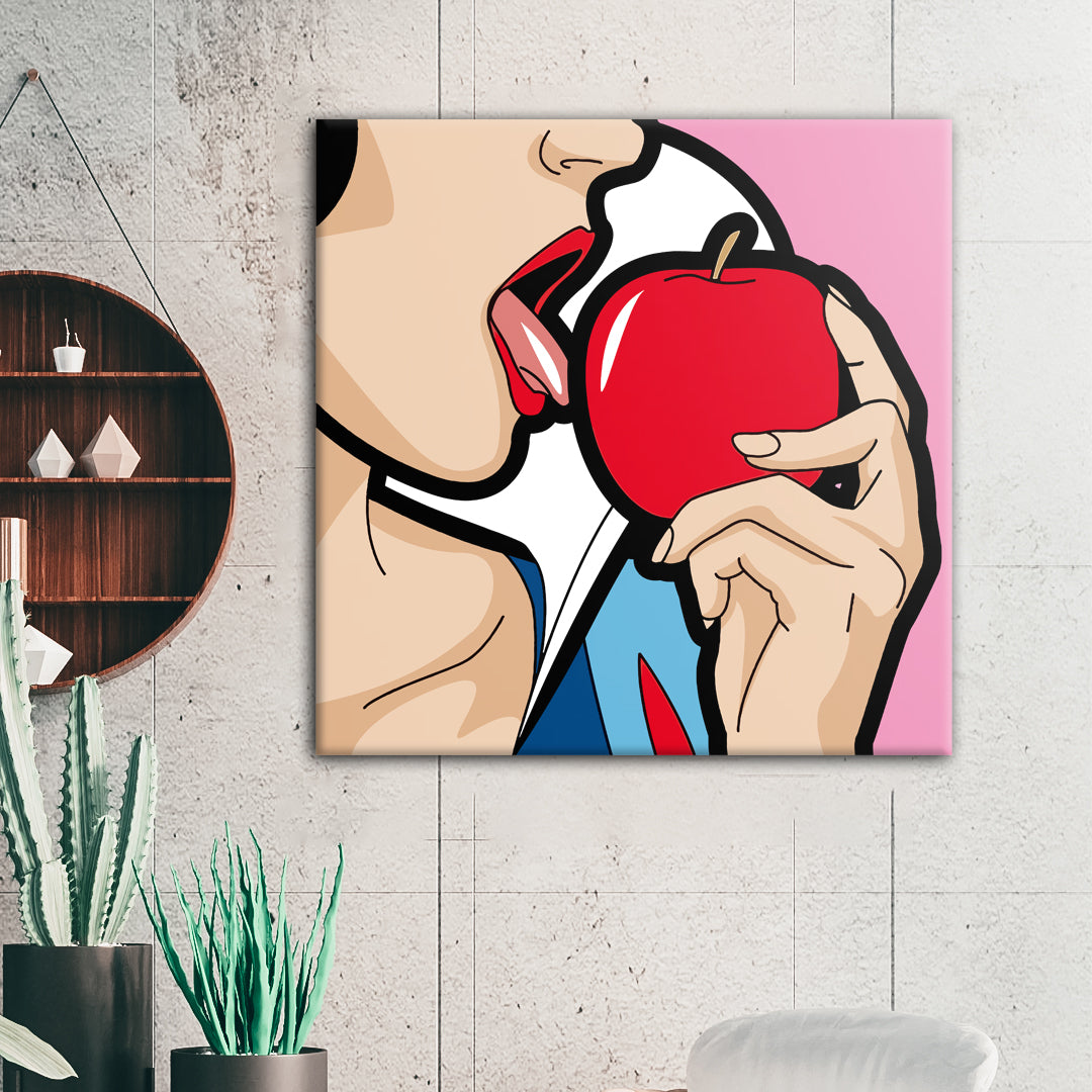 Cinderella Licks Apple