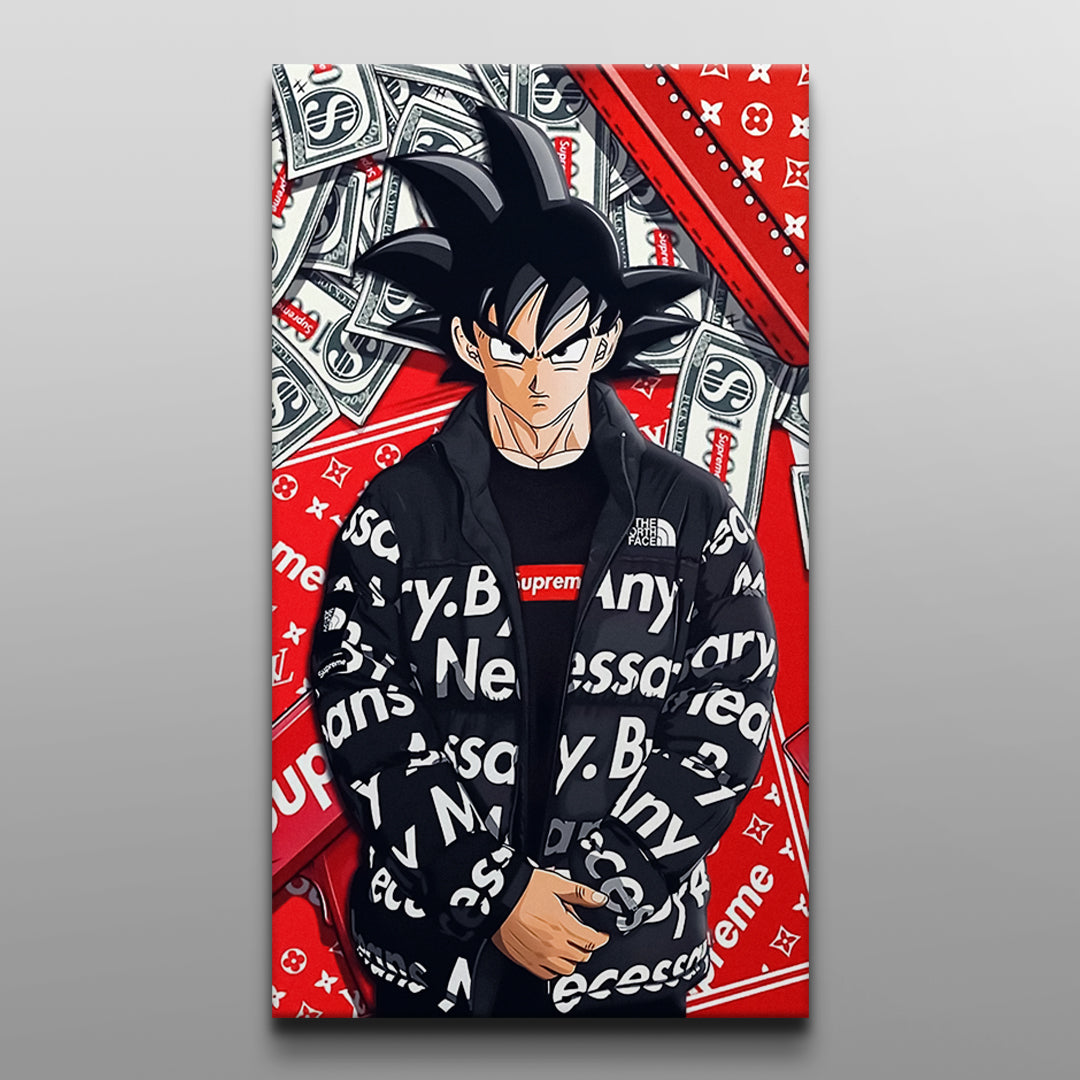 Goku Drip Posters for Sale