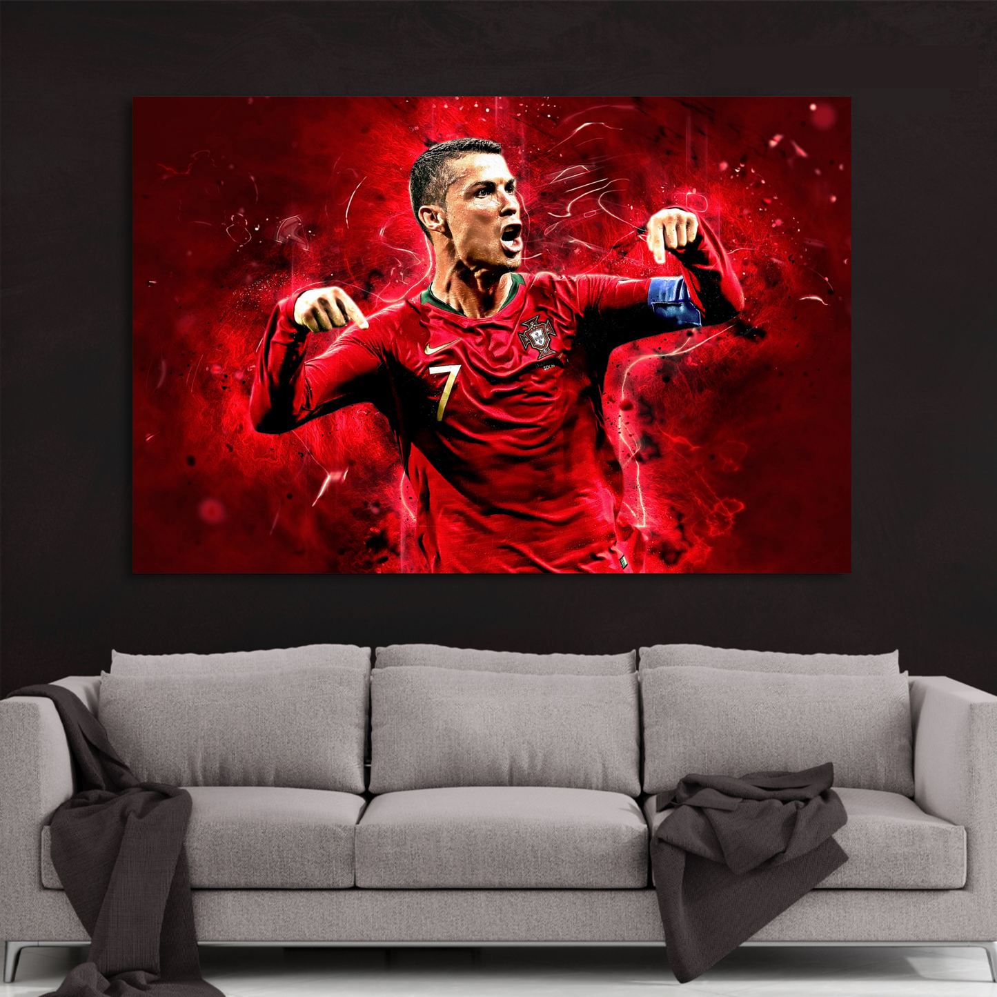 Ronaldo - Neon Red