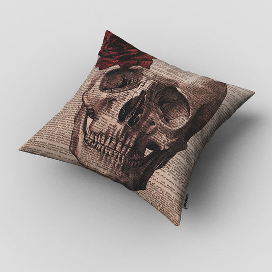 130 - Skull Bloom Cushion