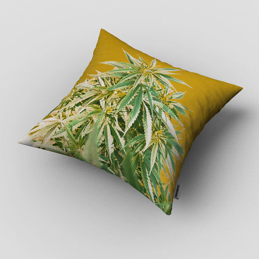 141 - Save The Weed Plant  Cushion