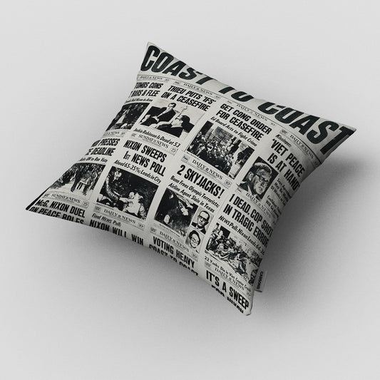 174 - Newspaper Cushion