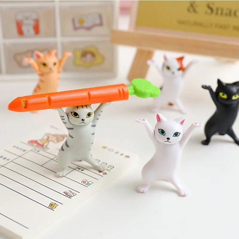 Cute Dancing Cat Figure for Desktop Decor