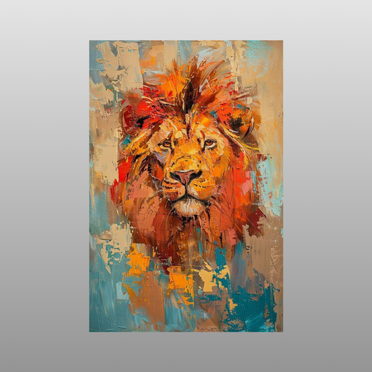Abstract Lion
