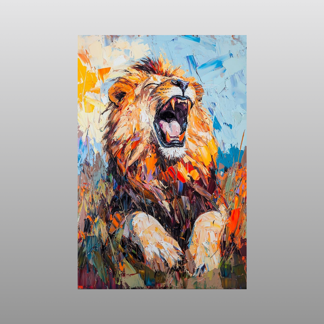 Abstract Lion II