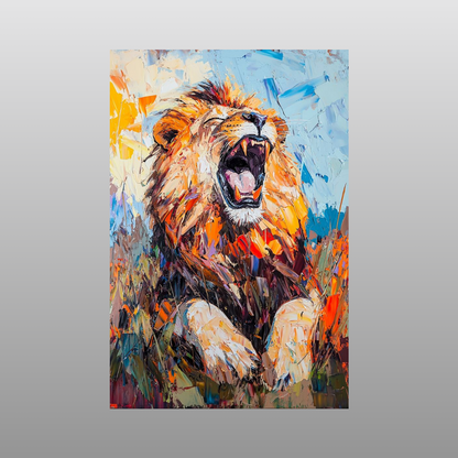 Abstract Lion II