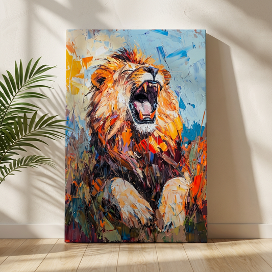 Abstract Lion II