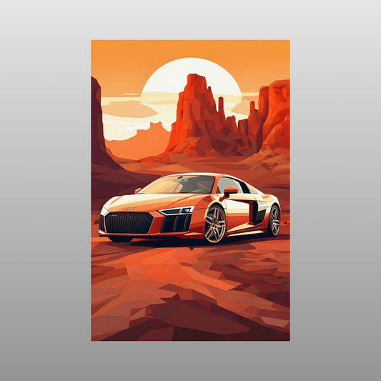 Audi in Grand Canyon