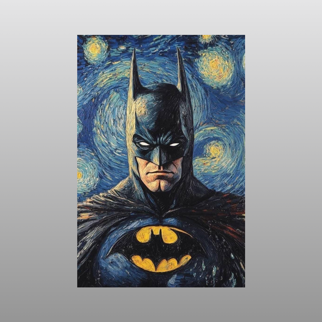 Batman x Van Gogh