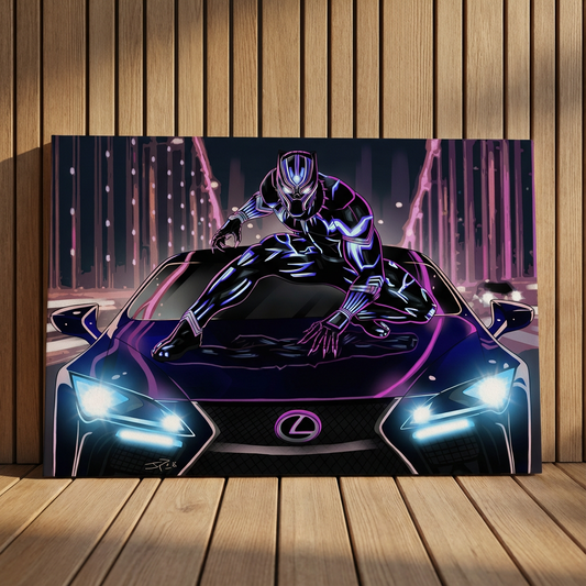 Black Panther Neon