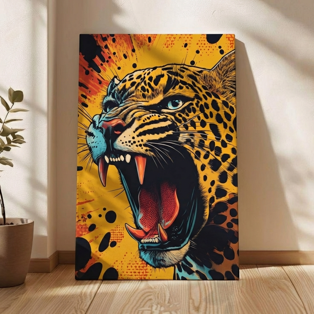 Comic Leopard