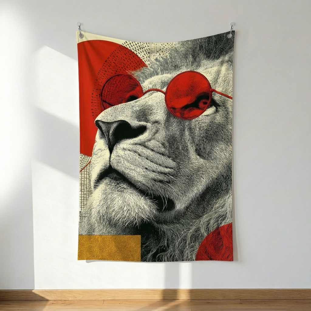Hipster Lion