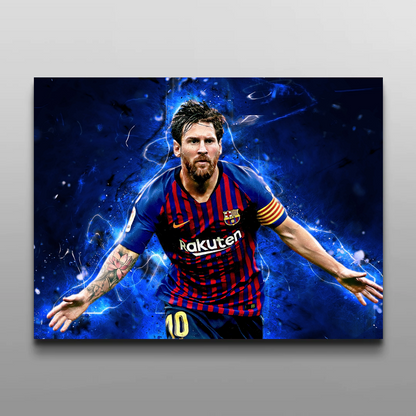 Messi - Neon Blue