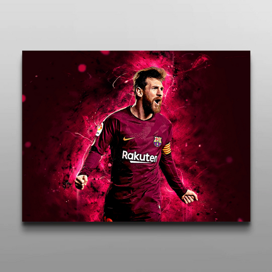 Messi - Neon Red