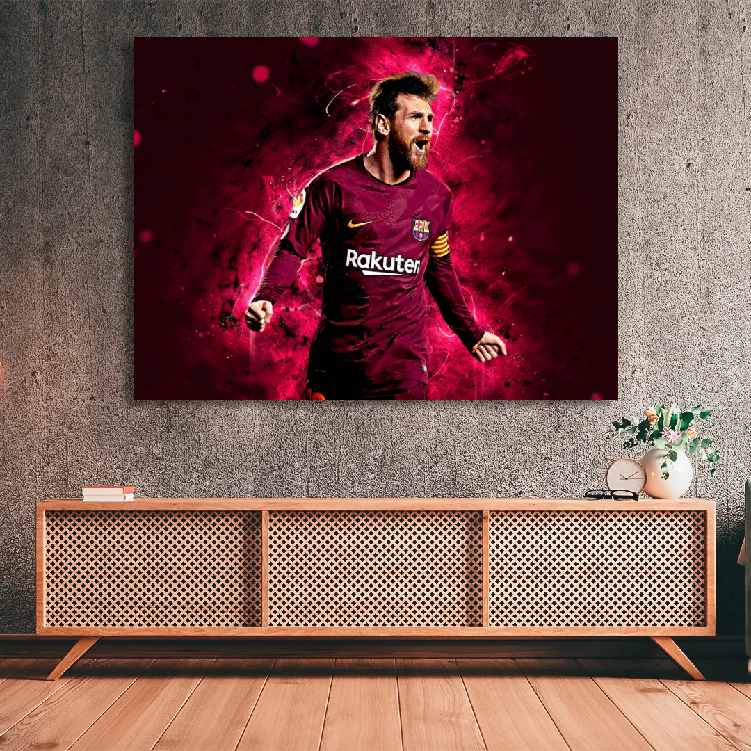 Messi - Neon Red