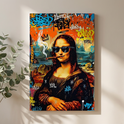 Mona Lisa Graffiti
