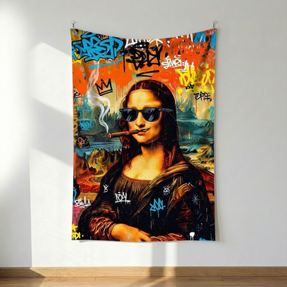 Mona Lisa Graffiti