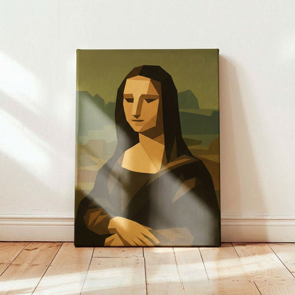 Mona Lisa Low Poly