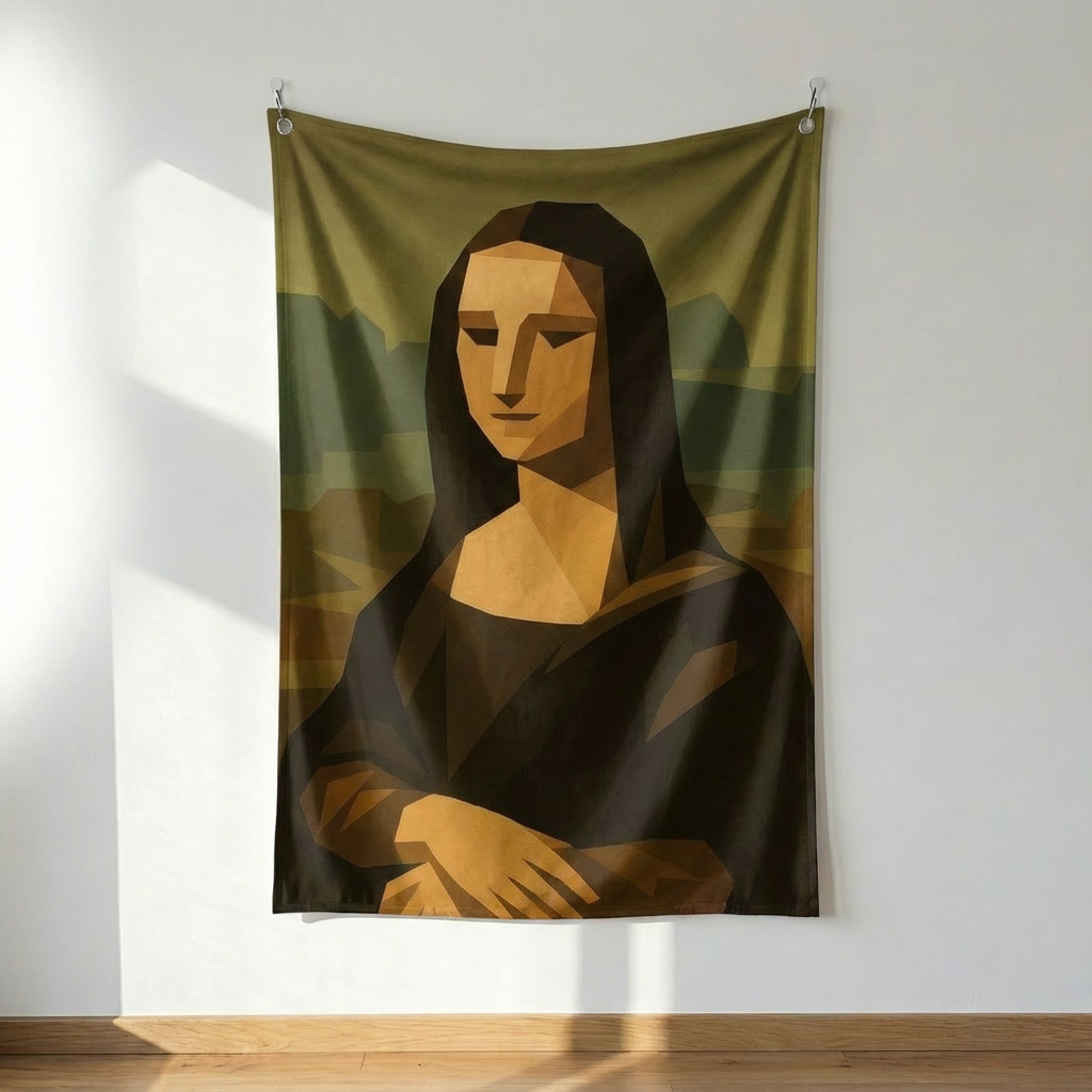 Mona Lisa Low Poly