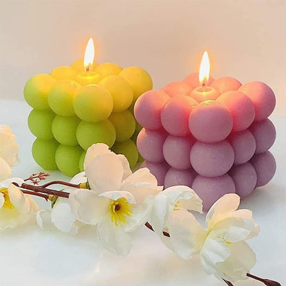 Bubble Cube Scented Candles