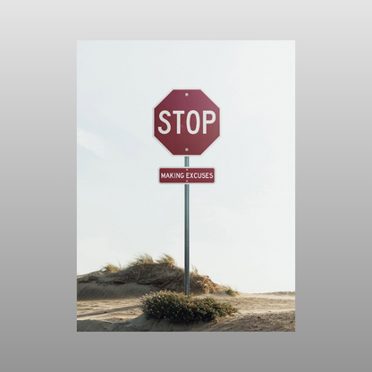 Stop Making Excuses