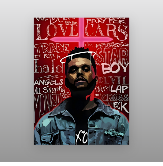 The Weeknd Pop Art [Sale]