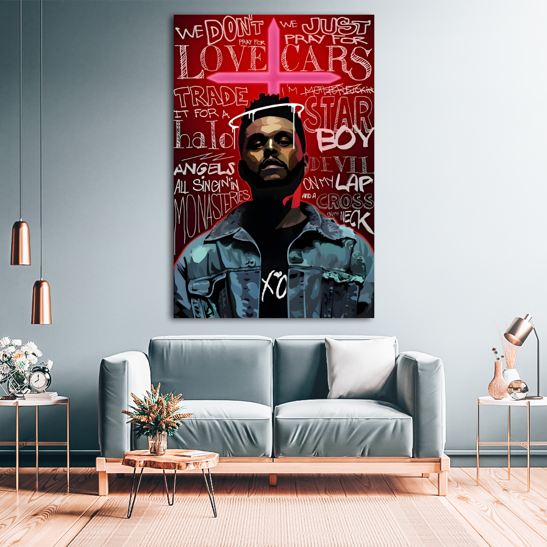 The Weeknd Pop Art