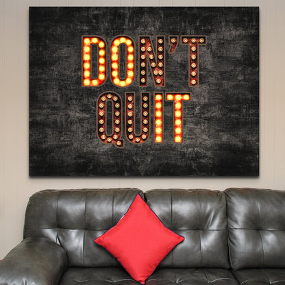 Don’t Quit