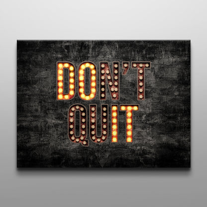 Don’t Quit