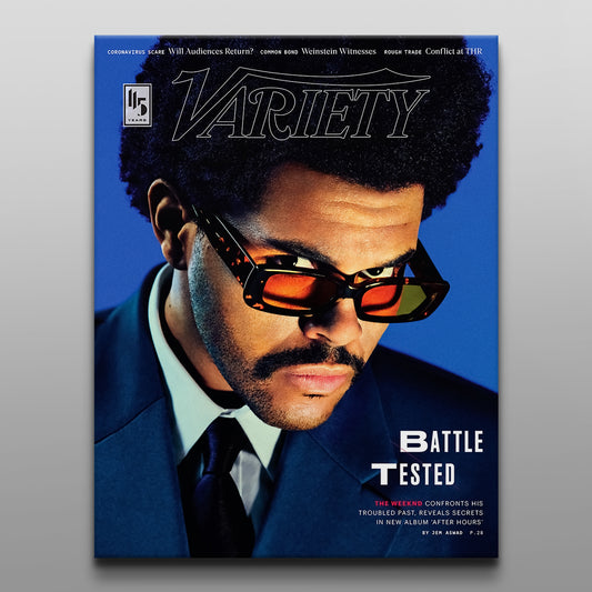 The Weeknd Variety Poster