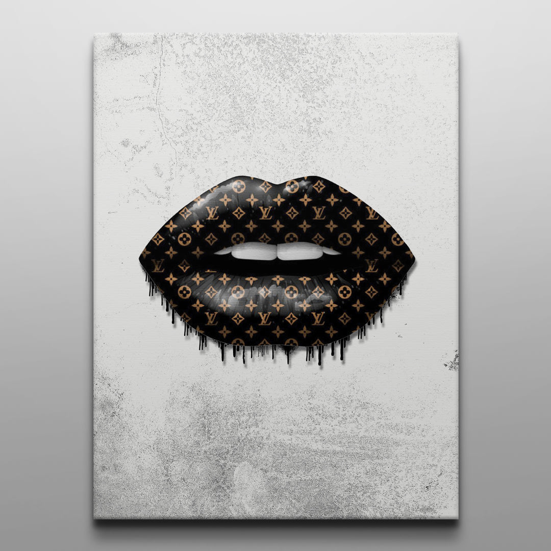 Louis Vuitton Lips Wall Art  Premium Printed Canvas & Tapestrty in  Pakistan by Carsons – Carsons Home