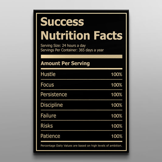 Success Nutrition Facts