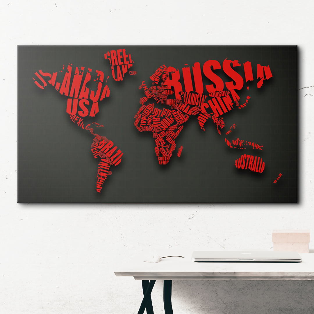 Typographic Map