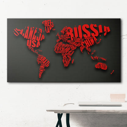 Typographic Map