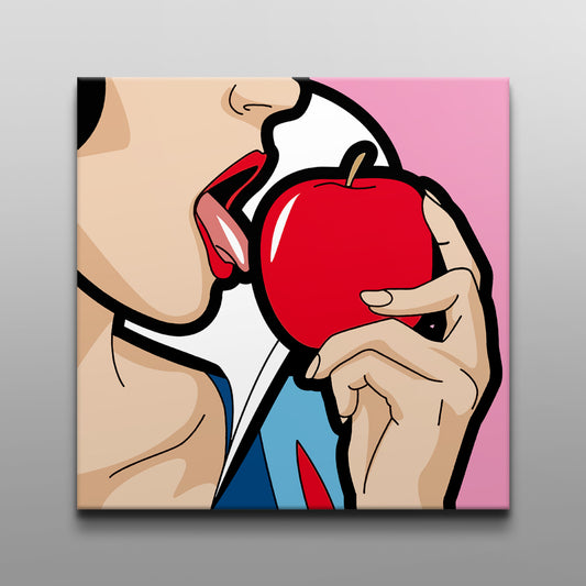 Cinderella Licks Apple