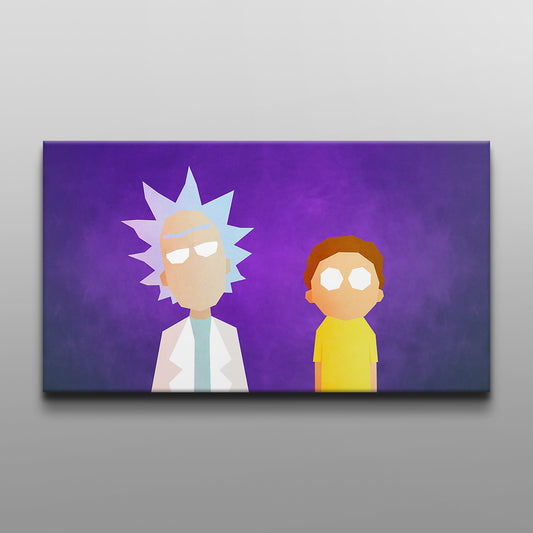 Low-Poly Rick and Morty